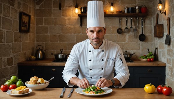 portrait d un chef innovant à étretat : allier traditions et techniques modernes